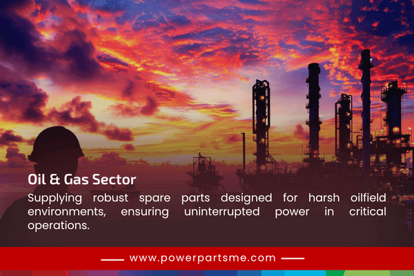 Generator spare parts for oil and gas operations in UAE – PowerParts LLC