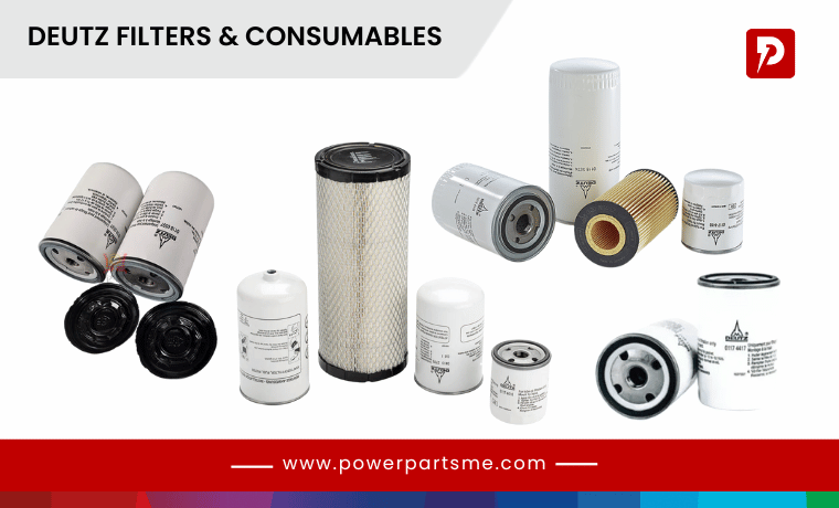 Deutz generator filters and maintenance consumables UAE – PowerParts LLC