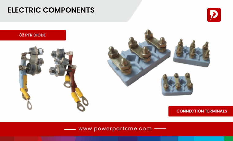 Diesel generator electrical components and sensors supplier UAE – PowerParts LLC