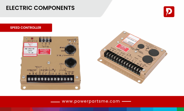 Diesel generator electrical components and sensors supplier UAE – PowerParts LLC