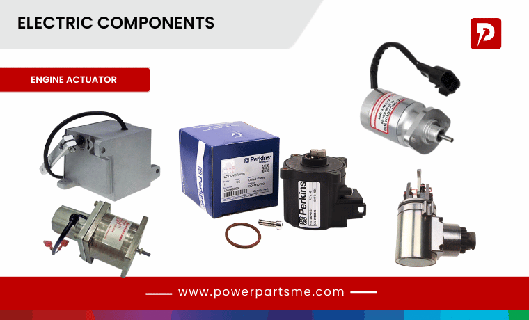 Diesel generator electrical components and sensors supplier UAE – PowerParts LLC