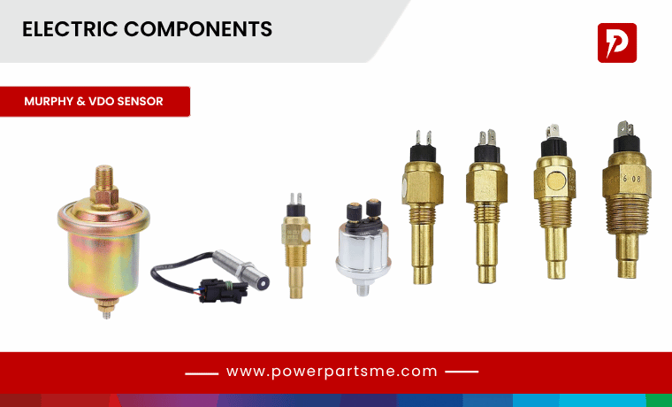 Diesel generator electrical components and sensors supplier UAE – PowerParts LLC