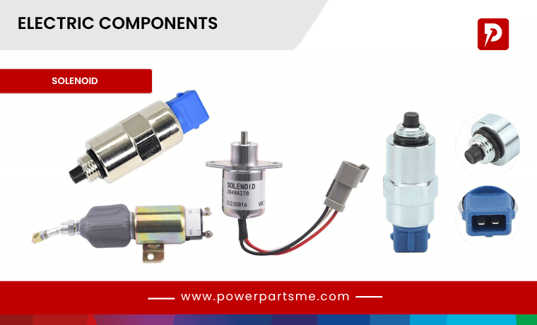 Diesel generator electrical components and sensors supplier UAE – PowerParts LLC