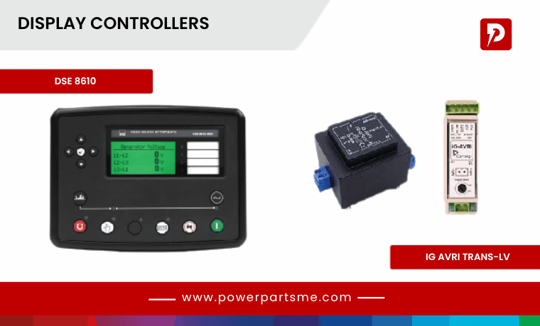 DSE generator display controller supplier in UAE – PowerParts LLC