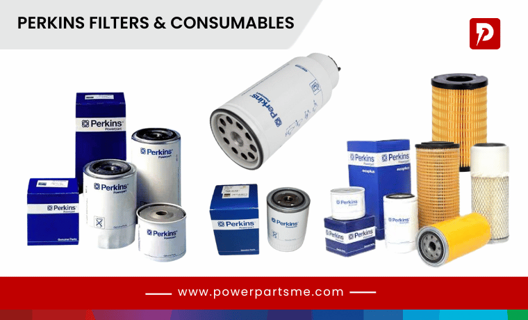 Perkins diesel generator filters and consumables supplier UAE – PowerParts LLC