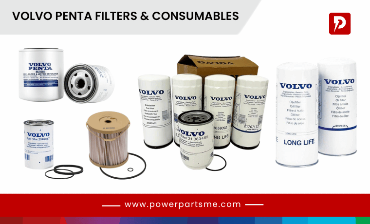 Volvo Penta generator filters supplier UAE – PowerParts LLC